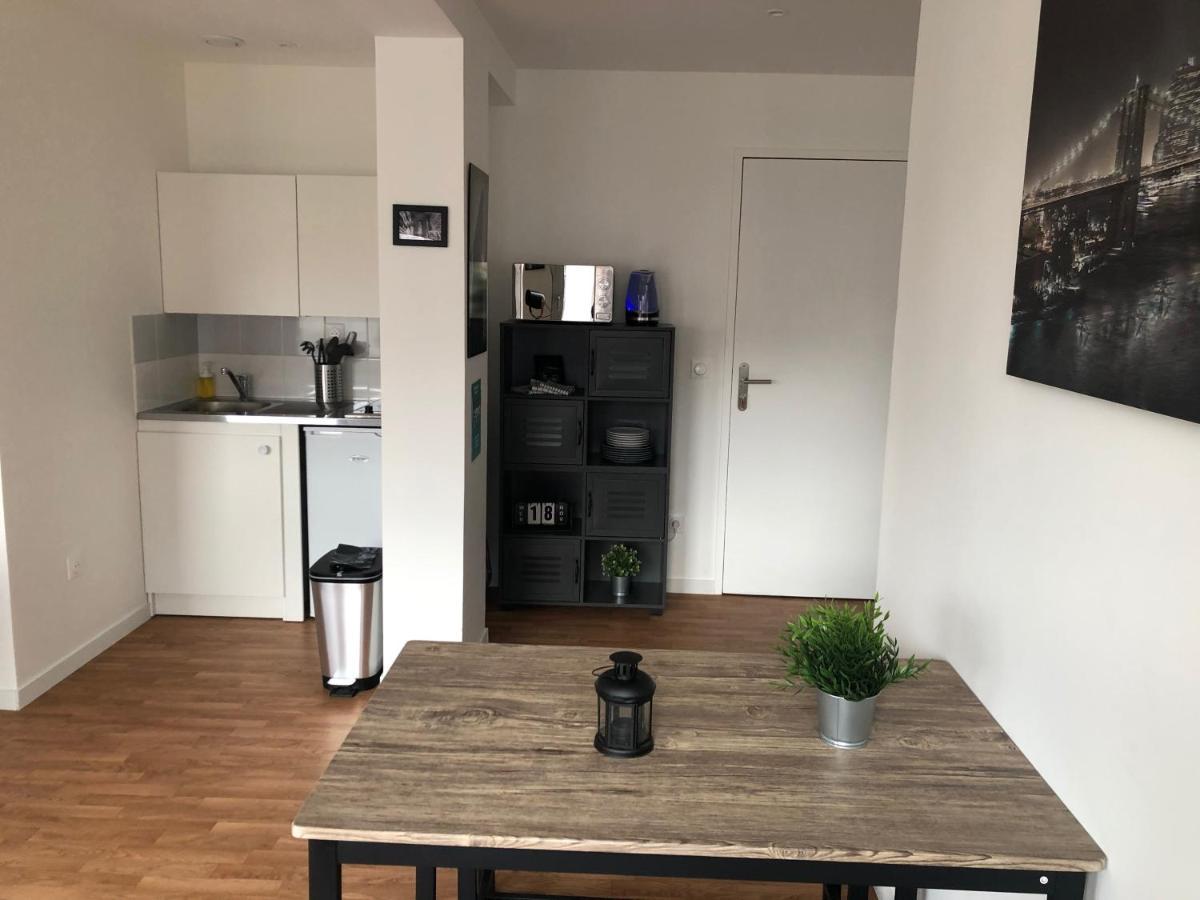 Hyper Centre - Wifi Fibre Gratuit - Jergweloh - Le New Yorkais Apartment Caen Bagian luar foto