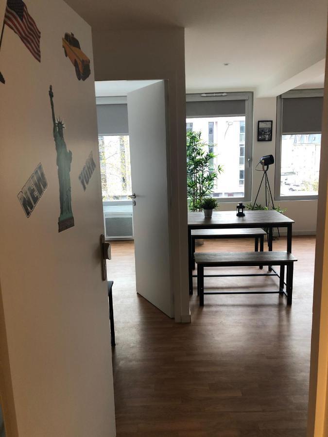 Hyper Centre - Wifi Fibre Gratuit - Jergweloh - Le New Yorkais Apartment Caen Bagian luar foto